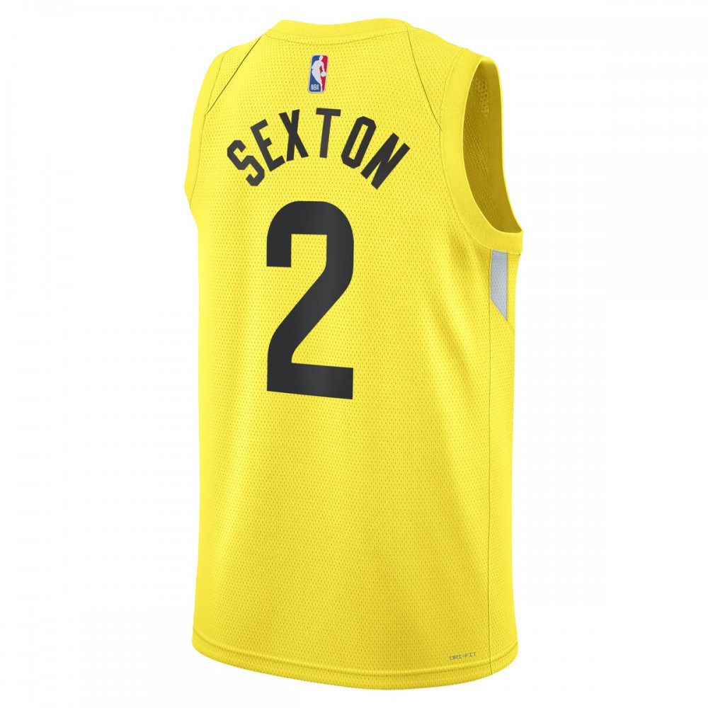 Collin Sexton Utah Jazz Unisex Swingman Jersey - Icon Edition - Gold-Pro Kit Vault | Brand New 26/27 Sports Jerseys